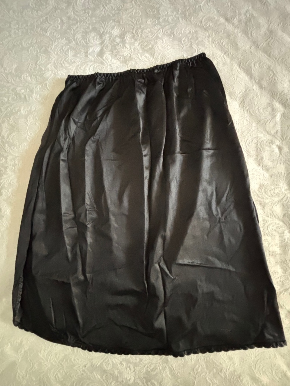 Pink Lady Black Half Slip
